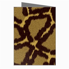 Leopard Print Design Greeting Card from ArtsNow.com Right