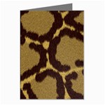 Leopard Print Design Greeting Cards (Pkg of 8)