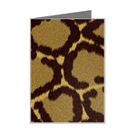 Leopard Print Design Mini Greeting Card