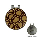 Leopard Print Design Golf Ball Marker Hat Clip
