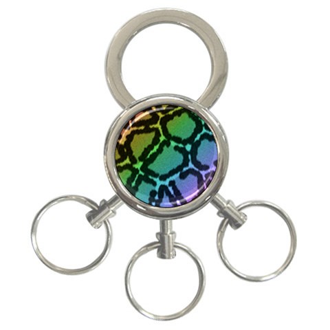 Cool Rainbow Leopard Print Design 3 Front