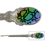 Cool Rainbow Leopard Print Design Letter Opener