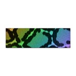 Cool Rainbow Leopard Print Design Sticker (Bumper)