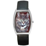 Devil Cat Barrel Style Metal Watch