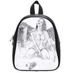 Bleeding Angel 1  School Bag (Small)