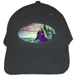 Jesus Overlooking Jerusalem-by AveHurley of ArtRevu- Black Cap