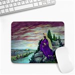 Jesus Overlooking Jerusalem-by AveHurley of ArtRevu - Small Mousepad