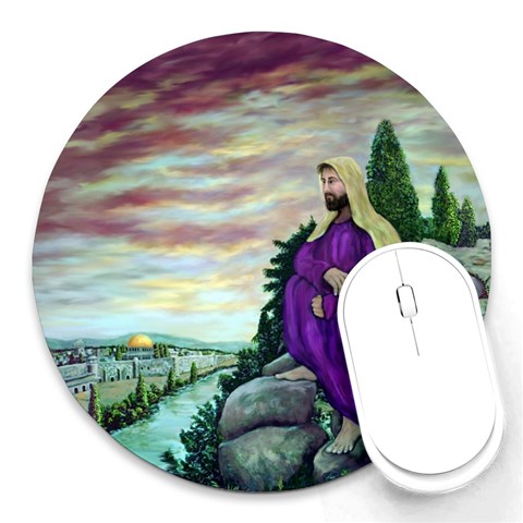 Jesus Overlooking Jerusalem Front