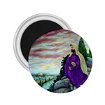 Jesus Overlooking Jerusalem - Ave Hurley of ArtRevu - 2.25  Magnet