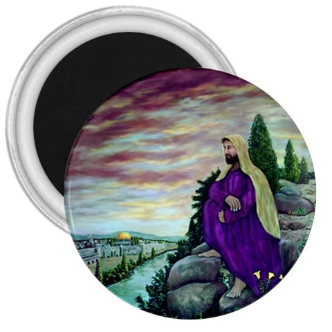 Jesus Overlooking Jerusalem Front