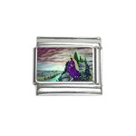Jesus Overlooking Jerusalem - Ave Hurley of ArtRevu - Italian Charm (9mm)