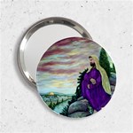 Jesus Overlooking Jerusalem - Ave Hurley of ArtRevu - 2.25  Handbag Mirror