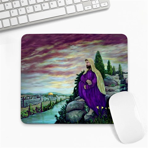 Jesus Overlooking Jerusalem Front