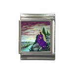 Jesus Overlooking Jerusalem - Ave Hurley of ArtRevu - Italian Charm (13mm)