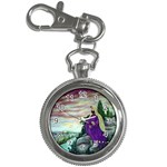 Jesus Overlooking Jerusalem - Ave Hurley of ArtRevu - Key Chain Watch