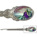 Jesus Overlooking Jerusalem - Ave Hurley of ArtRevu - Letter Opener