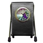 Jesus Overlooking Jerusalem-by AveHurley of ArtRevu Pen Holder Desk Clock