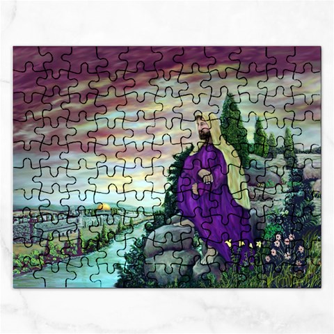 Jesus Overlooking Jerusalem Front