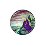 Jesus Overlooking Jerusalem - Ave Hurley of ArtRevu - Hat Clip Ball Marker (4 pack)