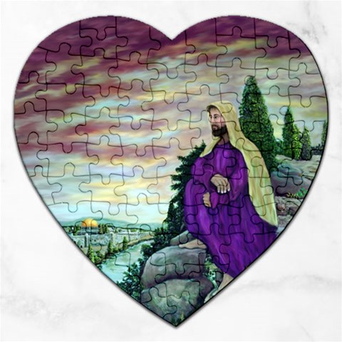 Jesus Overlooking Jerusalem Front