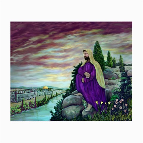 Jesus Overlooking Jerusalem Front