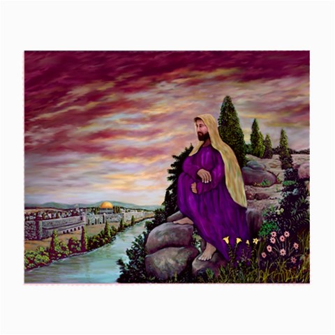 Jesus Overlooking Jerusalem Front