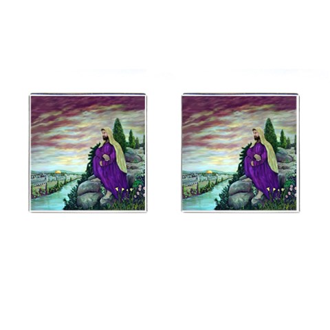 Jesus Overlooking Jerusalem Front(Pair)