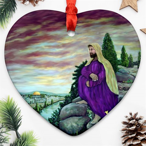 Jesus Overlooking Jerusalem Front