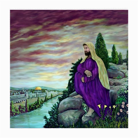 Jesus Overlooking Jerusalem Front