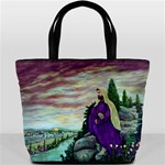 Jesus Overlooking Jerusalem - Ave Hurley of ArtRevu - Bucket Bag