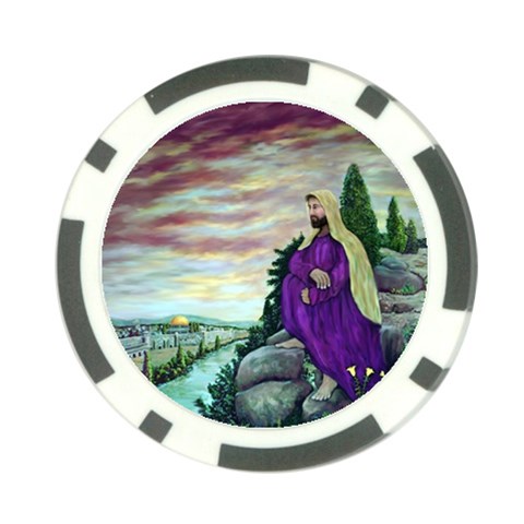 Jesus Overlooking Jerusalem Front