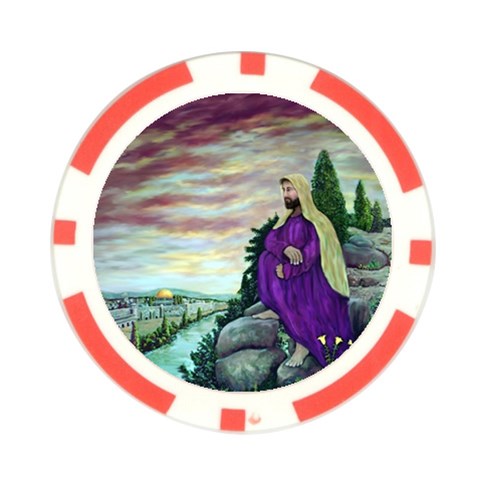 Jesus Overlooking Jerusalem Front