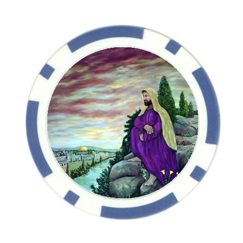 Jesus Overlooking Jerusalem Front