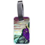 Jesus Overlooking Jerusalem-by AveHurley of ArtRevu Luggage Tag (two sides)