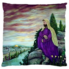 Jesus Overlooking Jerusalem Back