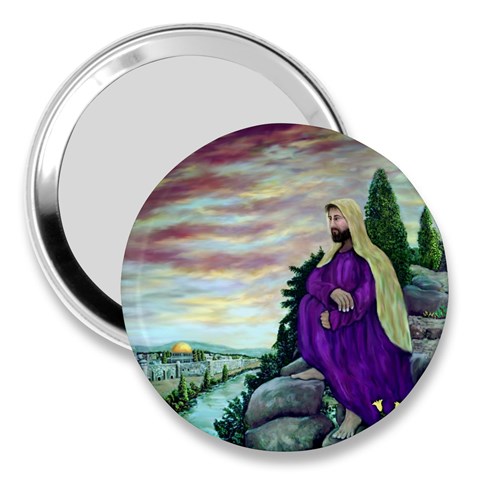 Jesus Overlooking Jerusalem Front