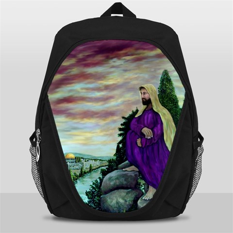 Jesus Overlooking Jerusalem Front