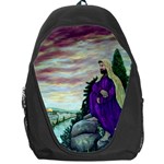 Jesus Overlooking Jerusalem - Ave Hurley of ArtRevu - Backpack Bag