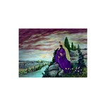 Jesus Overlooking Jerusalem - Ave Hurley of ArtRevu - 5  x 7  Desktop Photo Plaque 