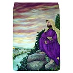Jesus Overlooking Jerusalem - Ave Hurley of ArtRevu - Removable Flap Cover (S)
