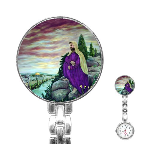 Jesus Overlooking Jerusalem Front