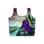 Jesus Overlooking Jerusalem - Ave Hurley of ArtRevu - Full Print Recycle Bag (S)