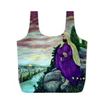 Jesus Overlooking Jerusalem - Ave Hurley of ArtRevu - Full Print Recycle Bag (M)