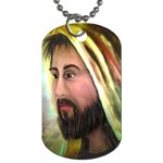 Jesus - Eyes of Compassion - Ave Hurley - Dog Tag (Two Sides)