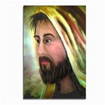 Jesus - Eyes of Compassion - Ave Hurley - Postcards 5  x 7  (Pkg of 10)