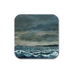Catalanos -AveHurley ArtRevu.com- Rubber Square Coaster (4 pack)