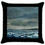 Catalanos -AveHurley ArtRevu.com- Throw Pillow Case (Black)