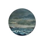 Catalanos -AveHurley ArtRevu.com- Rubber Coaster (Round)