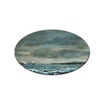 Catalanos -AveHurley ArtRevu.com- Sticker Oval (100 pack)