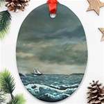 Catalanos -AveHurley ArtRevu.com- Oval Ornament (Two Sides)
